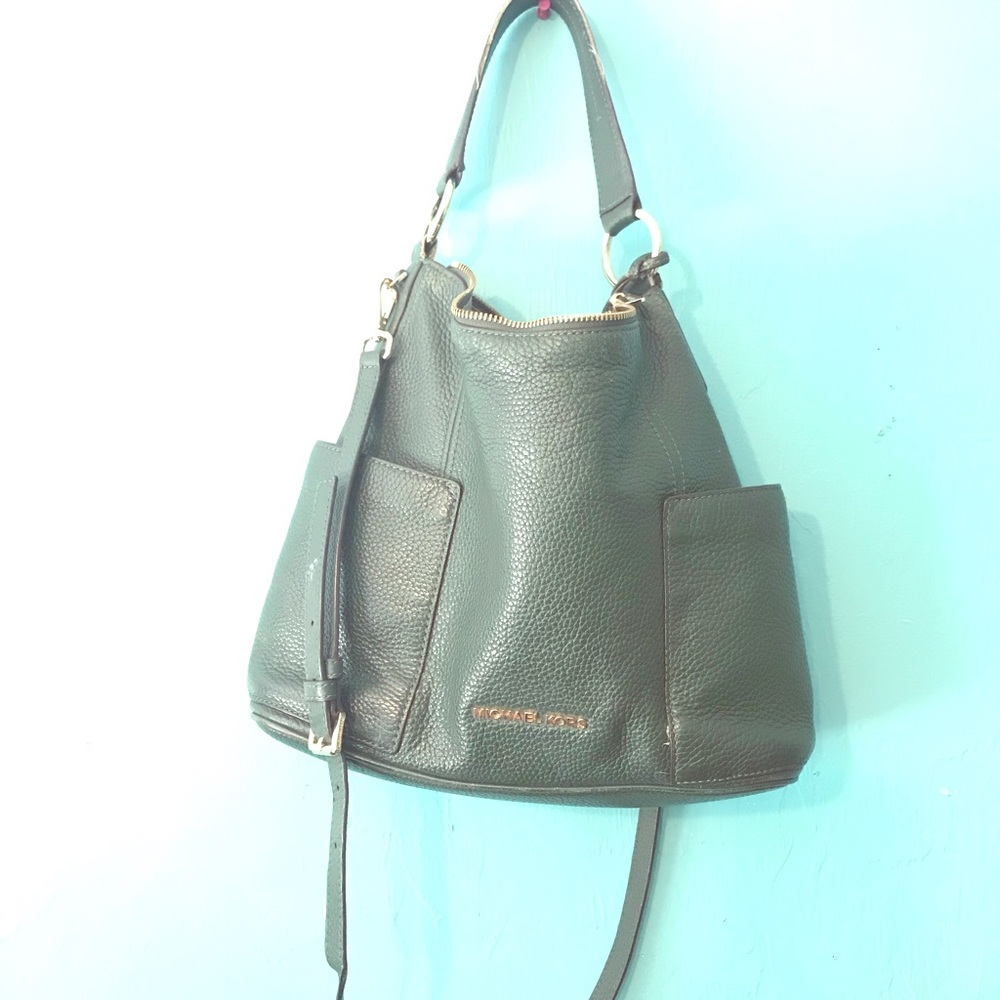 Michael Kors leather shoulder and cross body bag